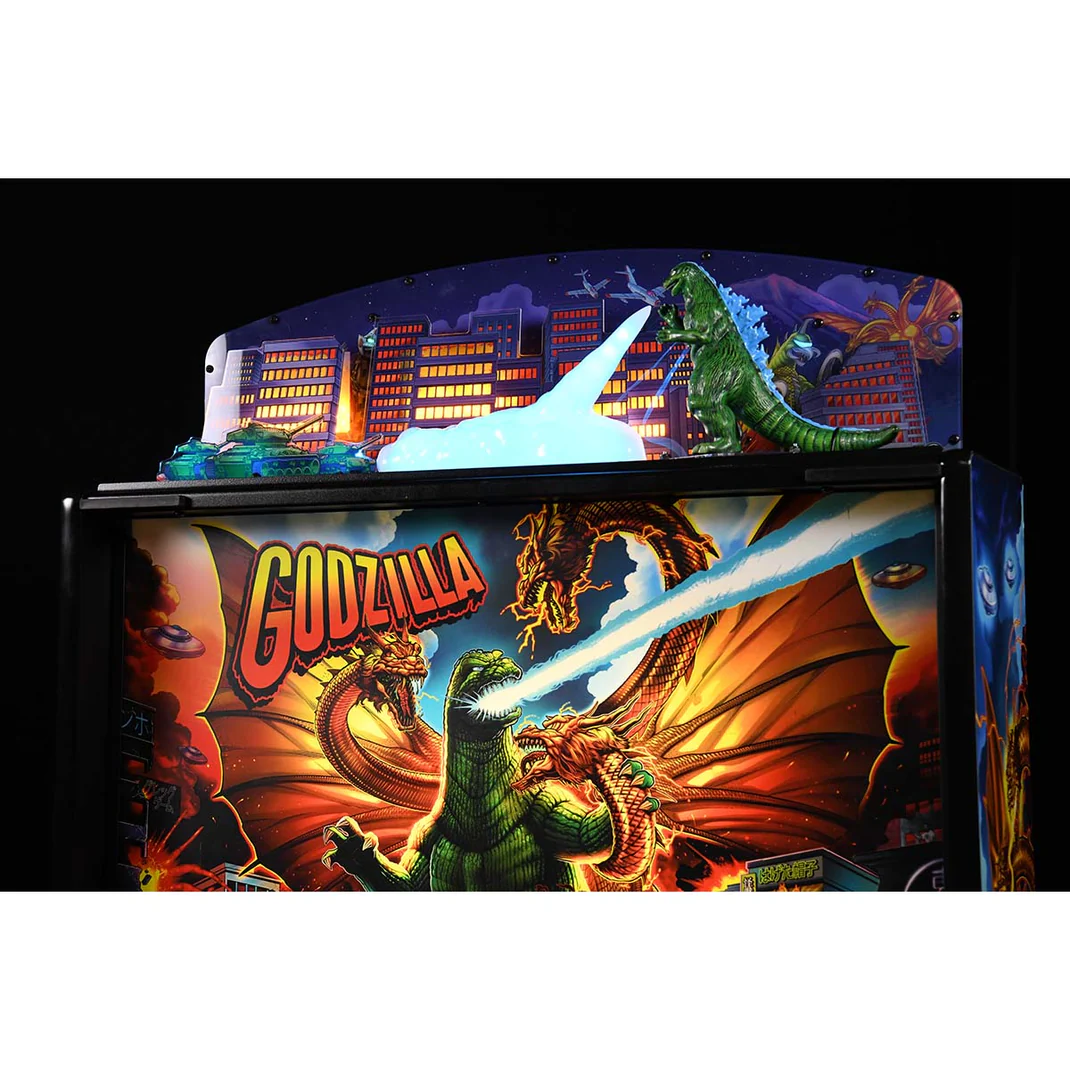 OFFICIAL GODZILLA TOPPER ACCESSORY BY STERN PINBALL